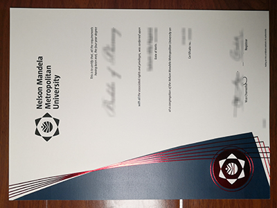 Nelson Mandela Metropolitan University diploma