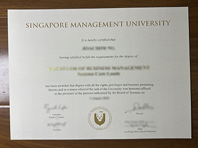 Singapore Management University diploma