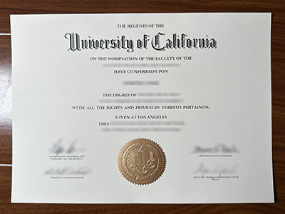 UC Los Angeles diploma