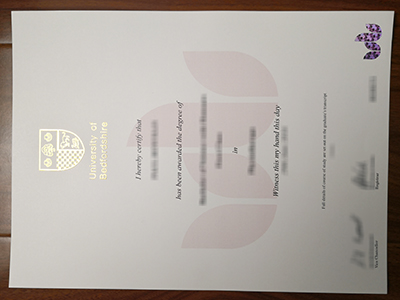 University of Bedfordshire diploma