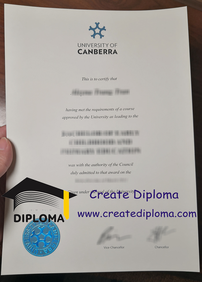 University of Canberra diploma