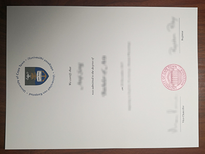 University of Cape Town diploma