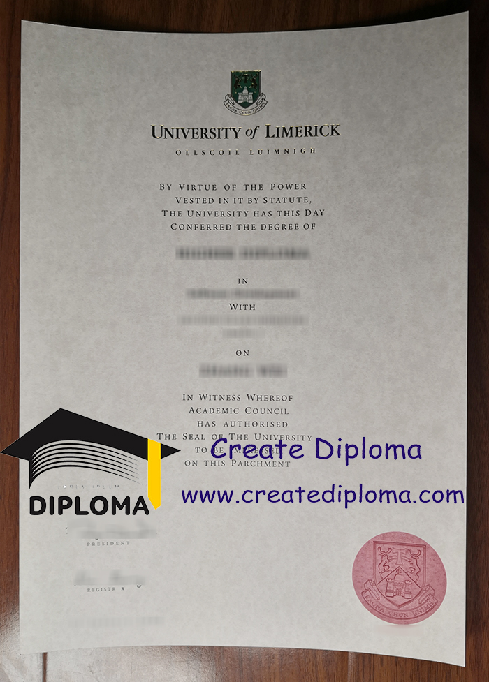 University of Limerick diploma