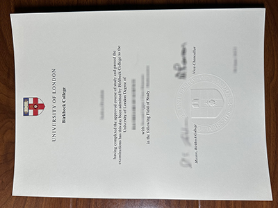University of London Birkbeck College diploma