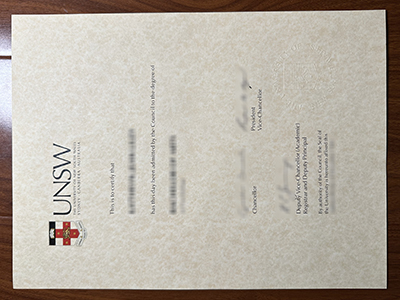 University of New South Wales diploma