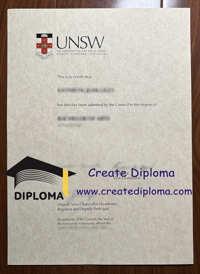 University of New South Wales diploma