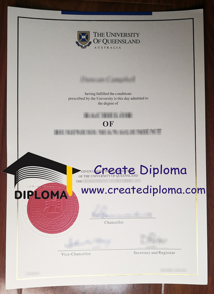 University of Queensland diploma