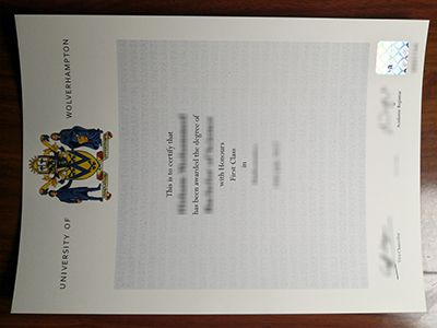 University of Wolverhampton diploma