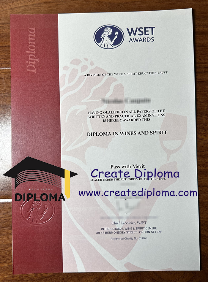 WSET diploma