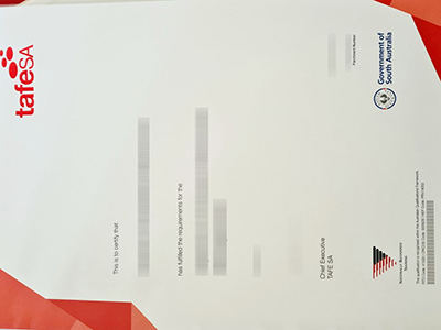 tafeSA certificate