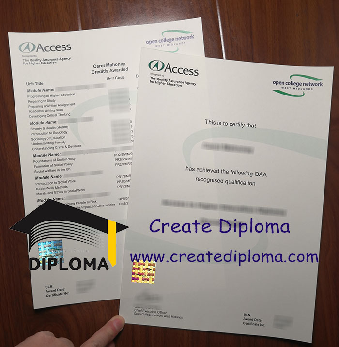 Access to Higher Education diploma