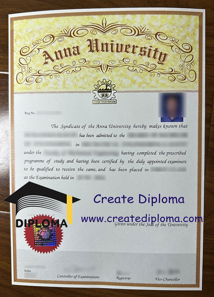 Anna University diploma