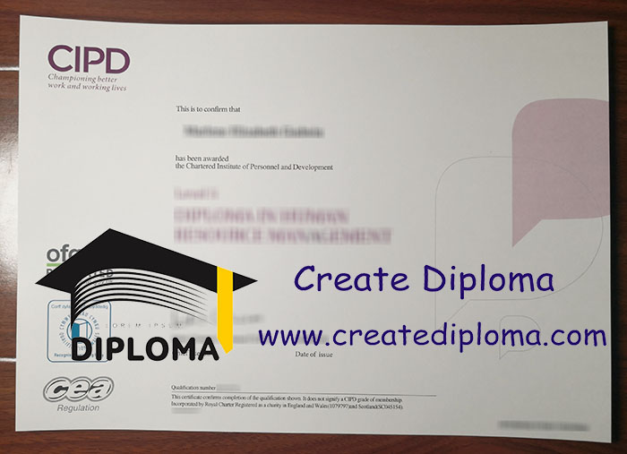 CIPD certificate