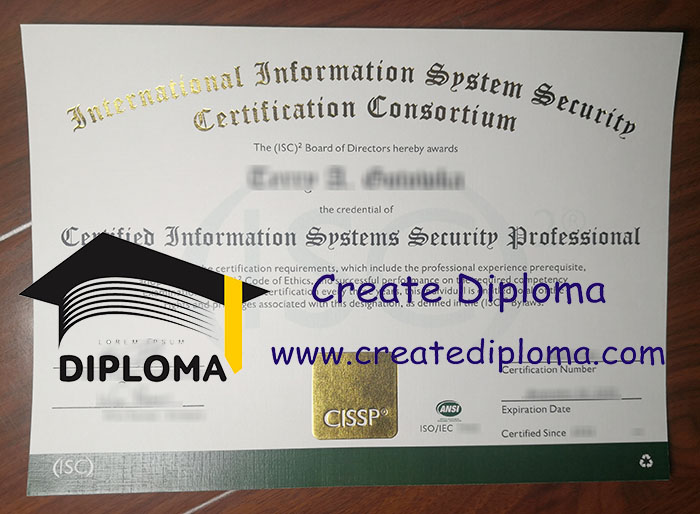 CISSP certificate