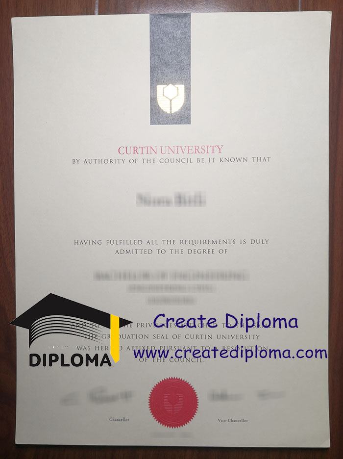 Curtin University diploma