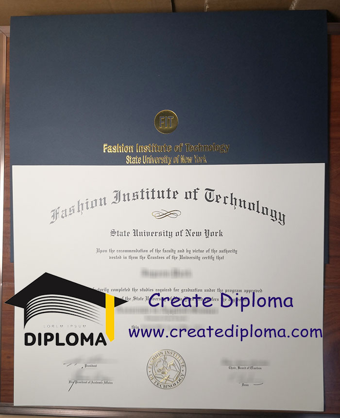 Fashion Institute of Technology diploma