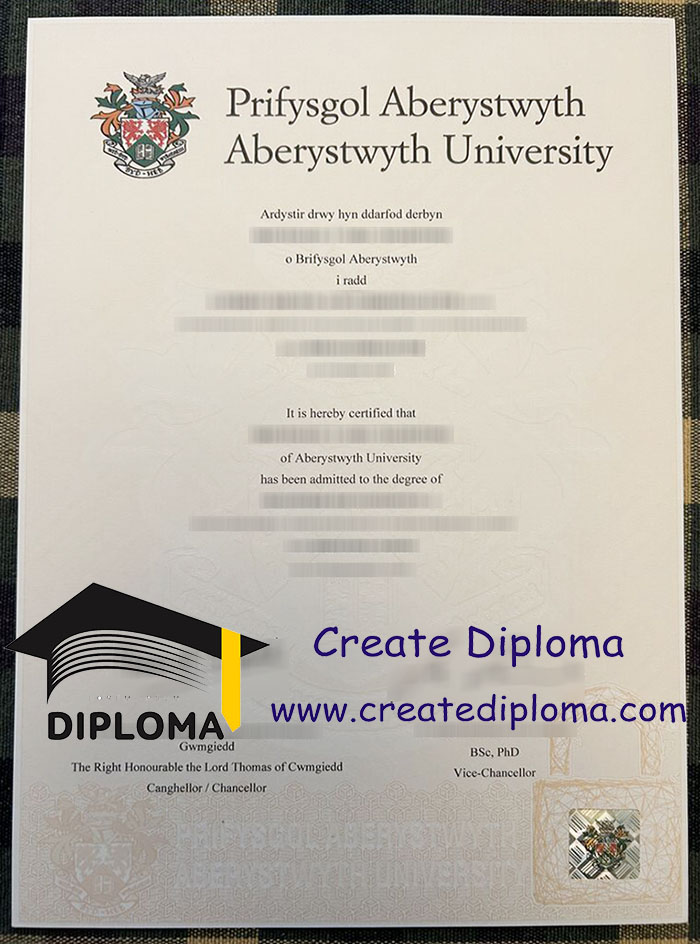 Prifysgol Aberystwyth diploma