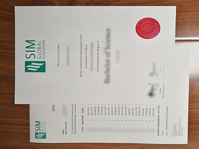 SIM Global Education diploma