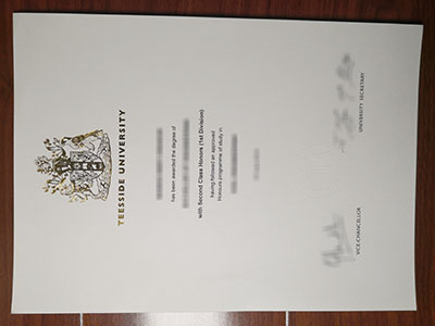 Teesside University diploma