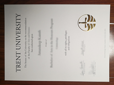 Trent University diploma