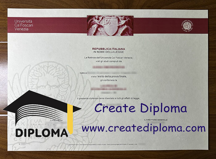 Università Ca’ Foscari Venezia diploma