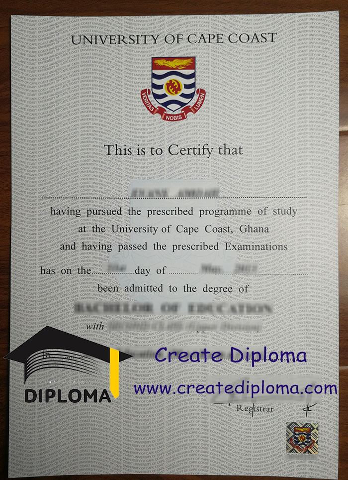 University of Cape Coast diploma