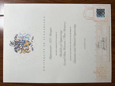 University of Sunderland diploma