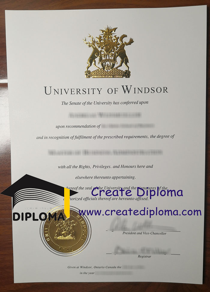 University of Windsor diploma