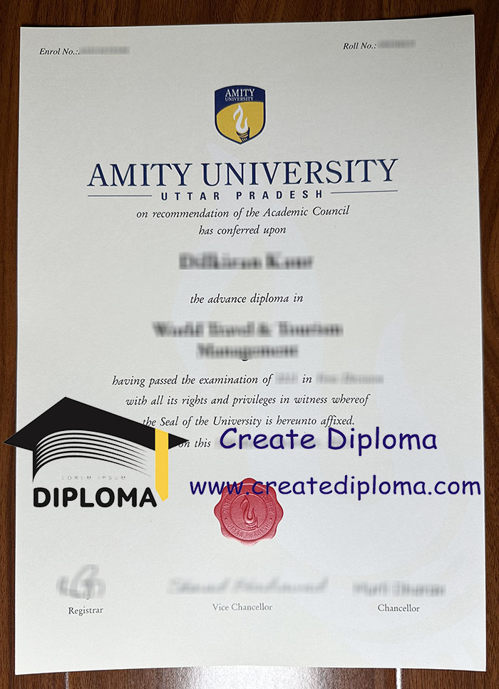 Amity University diploma