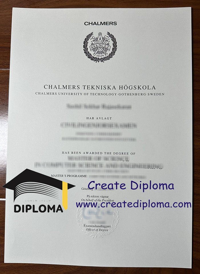 Chalmers tekniska högskola diploma