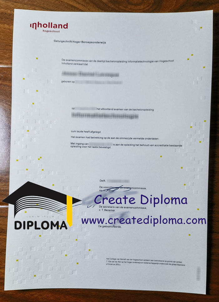 Hogeschool Inholland degree