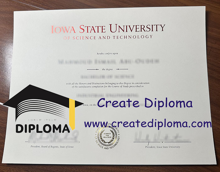 Iowa State University degree