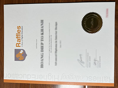 Raffles College of Higher Education diploma