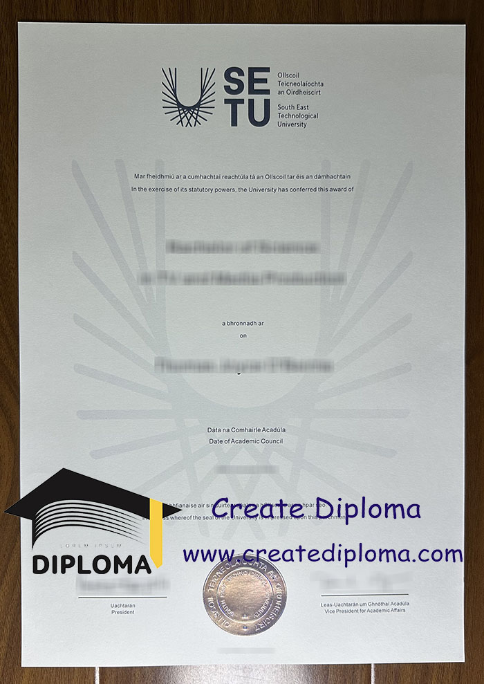 South East Technological University diploma