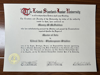 Stanford University degree