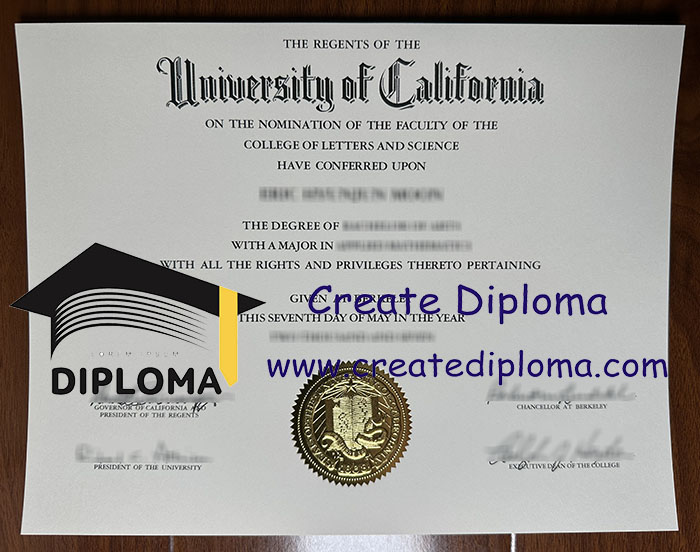 UC Berkeley diploma