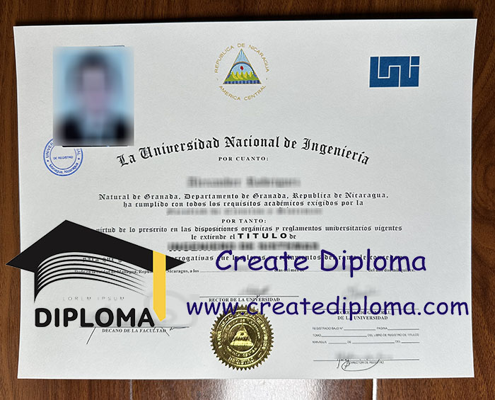 Universidad Nacional de Ingeniería diploma