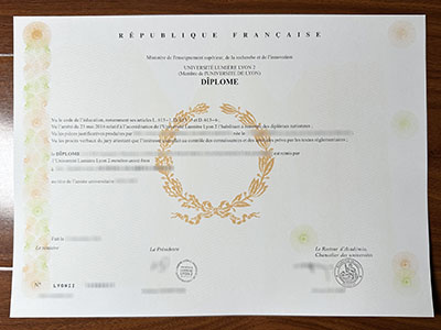 Université Lumière Lyon 2 diploma