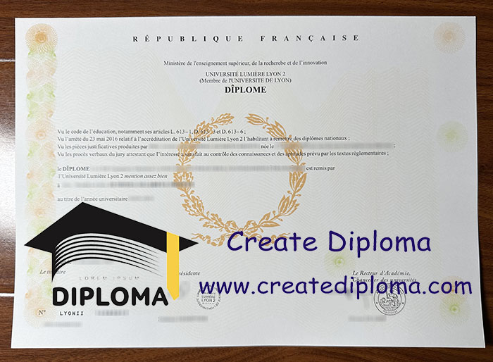 Université Lumière Lyon 2 diploma