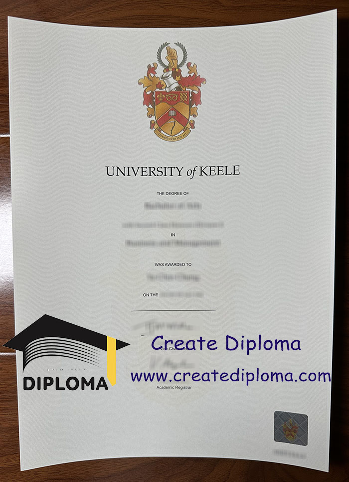 University of Keele diploma
