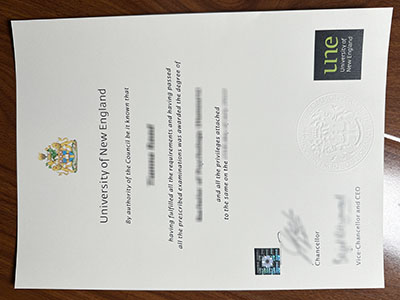 University of New England degree