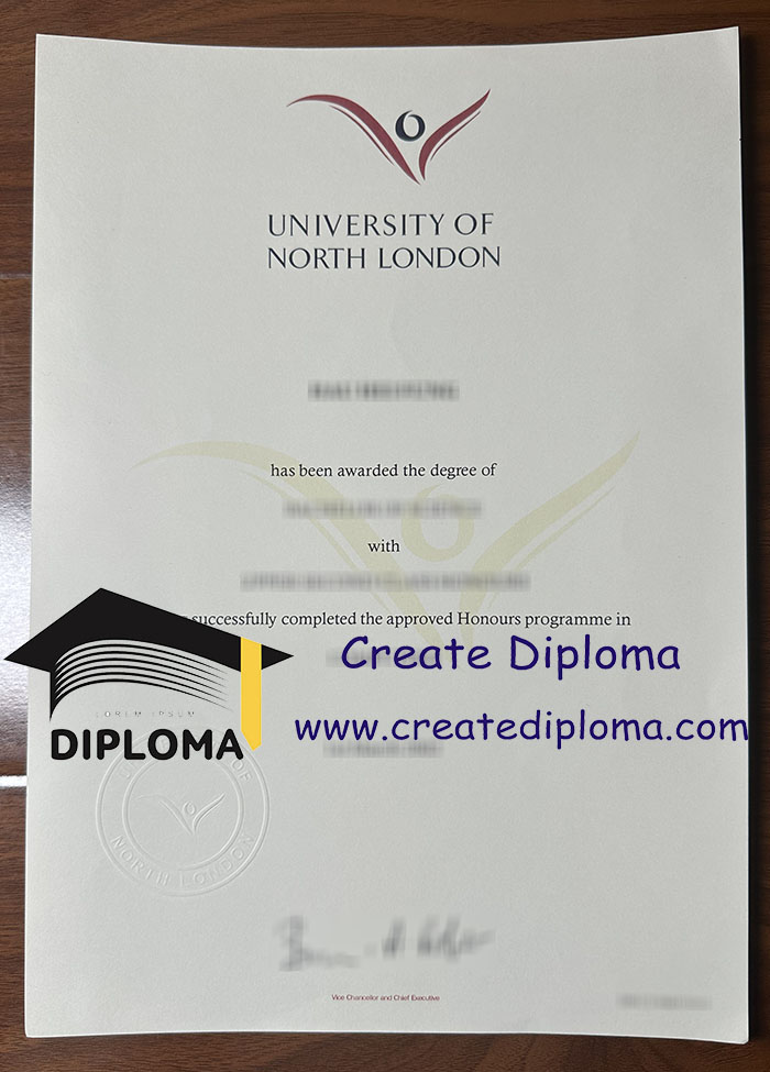 University of North London diploma
