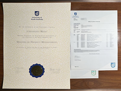University of South Australia degree and transcript