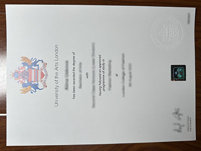 University of the Arts London diploma