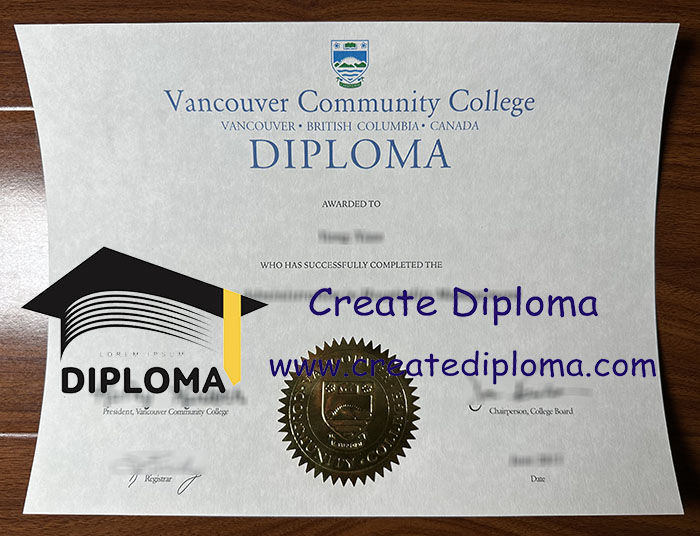 Vancouver Community College diploma