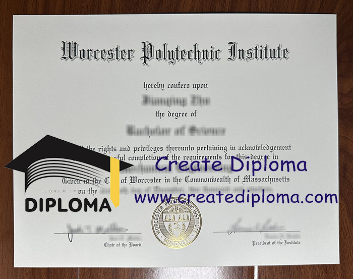 Worcester Polytechnic Institute diploma