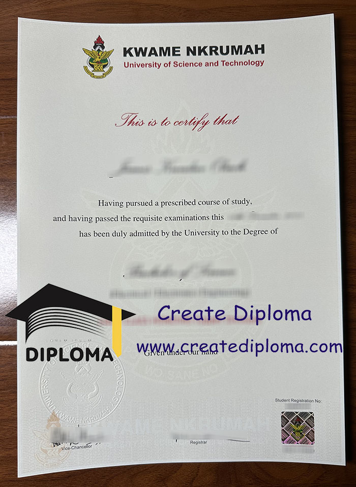 KNUST diploma