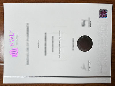 North-West University diploma