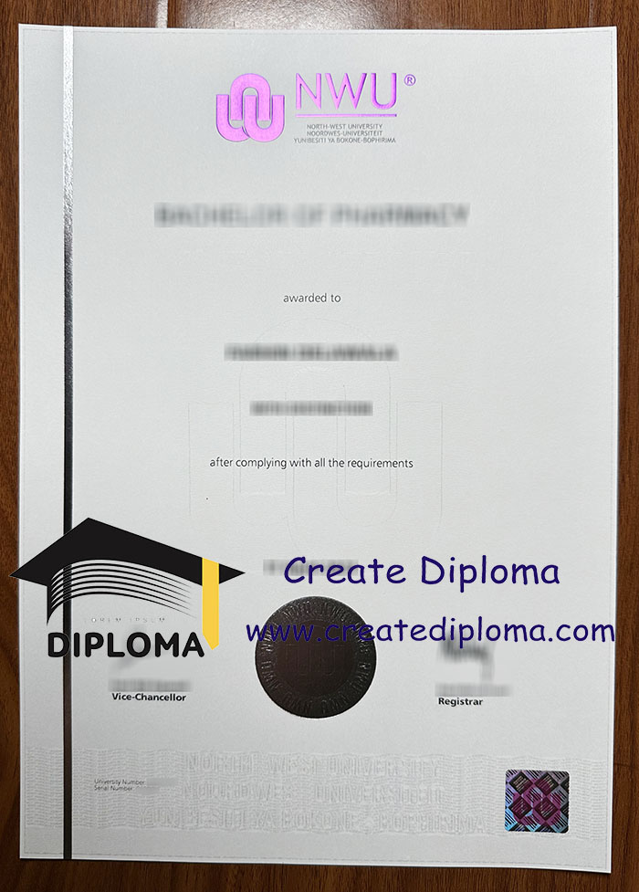 North-West University diploma