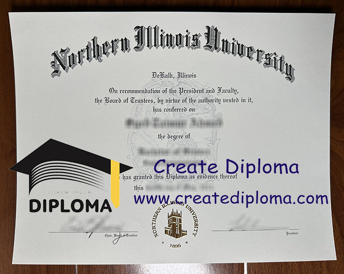 Northern Illinois University diploma